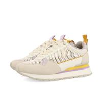 GIOSEPPO Baskets Beiges en Tissu GRILLÉ pour Femme VAMO