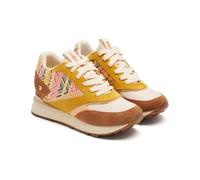 GIOSEPPO Baskets COMPENSÉES Cuir IMPRIMÉ Raphia Morrill
