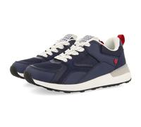 GIOSEPPO Baskets Couleur Bleu Marine Style RÉTRO avec DÉTAILS DE Couleurs pour GARÇON ET Fille ZAPOD