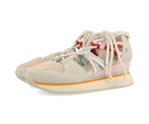 GIOSEPPO Baskets Ouvertes en Cuir Locke, Beige, 39 EU