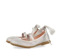 GIOSEPPO Bettant Ballerines, Argent métallique, 31 EU