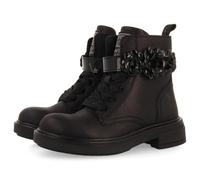 GIOSEPPO Bottes en Cuir Bracelet Fleur ITTER