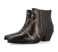GIOSEPPO Bottines Cowboy brodées en cuir SIKLOS, blanc ivoire, 39 EU
