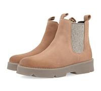 GIOSEPPO Bottines Grises Type Chelsea en suède à élastique latéral pour Fille et garçon Pyhra