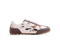 GIOSEPPO Chaussures en Cuir croûte de Cuir avec imprimé Vache. Semelle intérieure rembourrée et Semelle Souple en Caoutchouc TPR. Cuir et Polyester Respirant. Talon de 0,8 cm. Comprend 2 Lacets