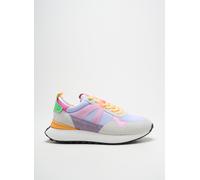 GIOSEPPO Baskets Adair pour femme Jaunes avec détails multicolores – Mauve 36 EU