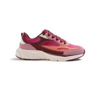 GIOSEPPO Chaussures Grande Fille Couleur Bordeaux avec Contraste de Couleurs et Fermeture à Lacets. Semelle rembourrée, Amovible et Respirante. Semelle légère de 4 cm.