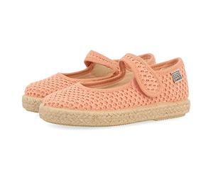 GIOSEPPO Chaussures Type Espadrille Beige en Maille pour Fille Seine, Rose, 29 EU