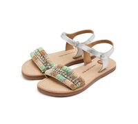 GIOSEPPO Couderay Sandales plates pour fille, argent métallique, 39 EU