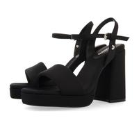 GIOSEPPO Denton Sandales plates pour femme Noir 39 EU, Noir, 39 EU