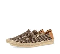 GIOSEPPO Espadrilles La Sieste en Couleur Kaki pour Homme à Chevrons M Chausson, 43 EU