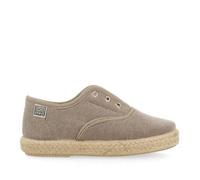Gioseppo Farges - Baskets bébé garçon espadrilles Oxford gris, taille 24, textile, semelle caoutchouc 23