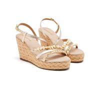 Gioseppo Zola Wedge Sandals Beige EU 41 Femme