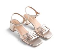 GIOSEPPO Femme Bais Sangle en T, Platine, 37 EU