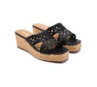 GIOSEPPO Femme Brimfield Sandale cale, Noir, 41 EU