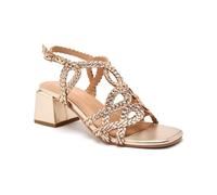 GIOSEPPO Femme Crescent Sandale, Platine, 40 EU