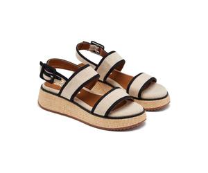 GIOSEPPO Femme Eastford Sandale cale, Noir, 36 EU