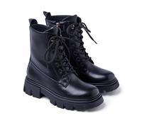 GIOSEPPO Femme Ihlen Botte Oxford, Noir, 35 EU