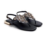 GIOSEPPO Femme Kaduna Sangle en T, Noir, 35 EU