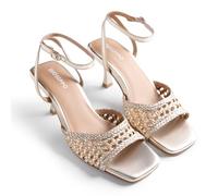 GIOSEPPO Femme Kajiado Sangle en T, Platine, 40 EU