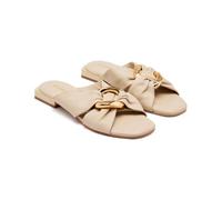 GIOSEPPO Femme Killingly Sandale Plate, Blanc Ivoire, 38 EU