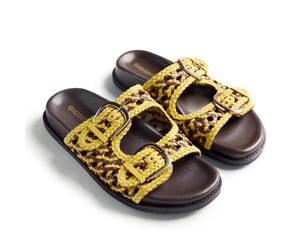GIOSEPPO Femme Kongwa Sangle en T, Jaune, 37 EU