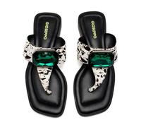 GIOSEPPO Femme Merrimac Sandale Plate, Vache, 35 EU