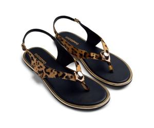 GIOSEPPO Femme Mumias Sangle en T, léopard, 40 EU