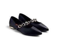 GIOSEPPO Nimrod Mary Jane Chaussures Plates pour Femme Noir Pointure 36, Noir, 36 EU