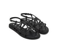 GIOSEPPO Femme Orland Sandale Plate, Noir, 38 EU