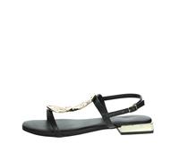 GIOSEPPO Femme Sandales Gioielli Plates, Noir, 36 EU