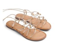 GIOSEPPO Femme Sedgwick Sangle en T, Platine, 37 EU