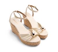 GIOSEPPO Femme Soudan Sangle en T, Blanc Ivoire, 39 EU