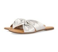 GIOSEPPO Femme Tirez Sandale Plate, Argent métallique, 37 EU
