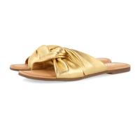 GIOSEPPO Femme Tirez Sandale Plate, Doré foncé, 39 EU