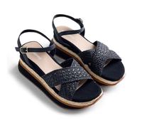 GIOSEPPO Femme Trevelin Sangle en T, Noir, 37 EU