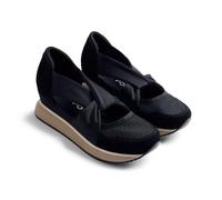 GIOSEPPO Femme Tuhelj Plate-Forme, Noir/Blanc, 38.5 EU