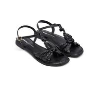 GIOSEPPO Femme Walden Sandale Plate, Noir, 36 EU