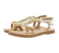 GIOSEPPO Garçon Fille Dixmont Sandale Plate, Argent métallique, 33 EU