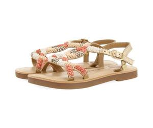 GIOSEPPO Garçon Fille Dixmont Sandale Plate, Platine, 29 EU