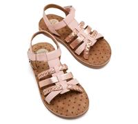 GIOSEPPO Garçon Fille Poysippi Sandale Plate, Rose, 32 EU