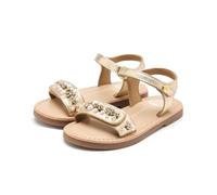 GIOSEPPO Garçon Fille Skanawan Sandale Plate, Platine, 28 EU