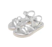 GIOSEPPO Garçon Fille Tolland Sandale Plate, Argent métallique, 28 EU