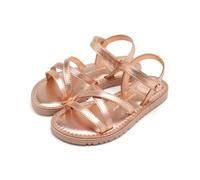 GIOSEPPO Garçon Fille Tolland Sandale Plate, Doré Rose, 28 EU