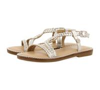 GIOSEPPO Garçon Fille Viroqua Sandale Plate, Argent métallique, 31 EU