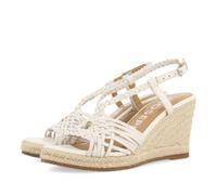 GIOSEPPO Glide, Sandales compensées Espadrilles Femme, Blanc, 39 EU, blanc, 39 EU