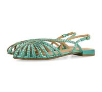 GIOSEPPO Hingham Mary Jane Chaussures Plates pour Femme, Bleu Aqua, 41 EU