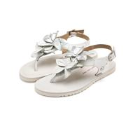 GIOSEPPO Linneus Sandale Plate, Blanc, 33 EU