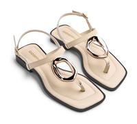 GIOSEPPO MATUU, Sangle en T pour femme, Off-White, 41 EU