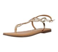 GIOSEPPO Sandales à bretelles tressées blanches pour femme merignas, or, 36 EU